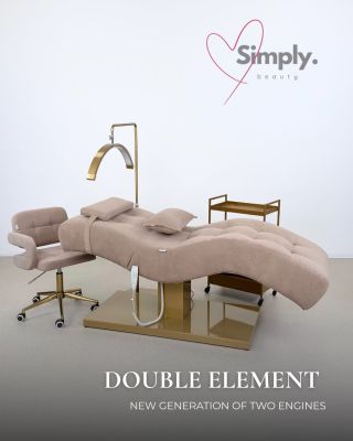 ✨ DOUBLE ELEMENT – a new era of comfort. Two motors, one iconic experience. DOUBLE ELEMENT is not just a treatment bed. It...